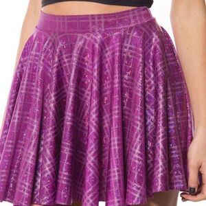 Blackmilk Disco Doll Tartan Cheerleader Skater Skirt